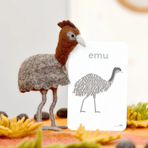 emu felt toy