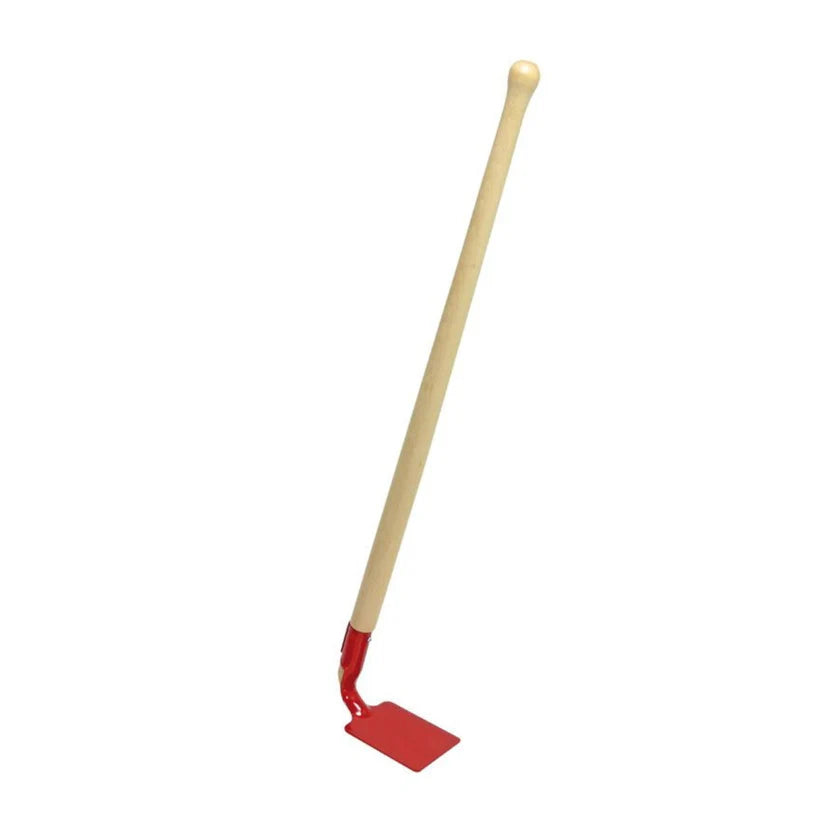 Gluckskafer Metal Hoe with Wooden Handle 60cm - Red
