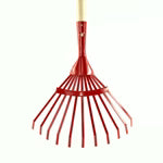 Gluckskafer Metal Leaf Rake 97cm - Red