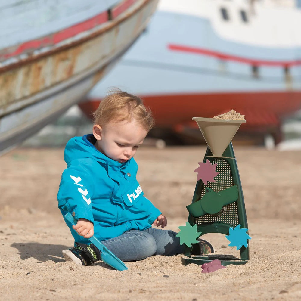 Blue Marine Sand and Water Mill (Plastic made from fishing waste)