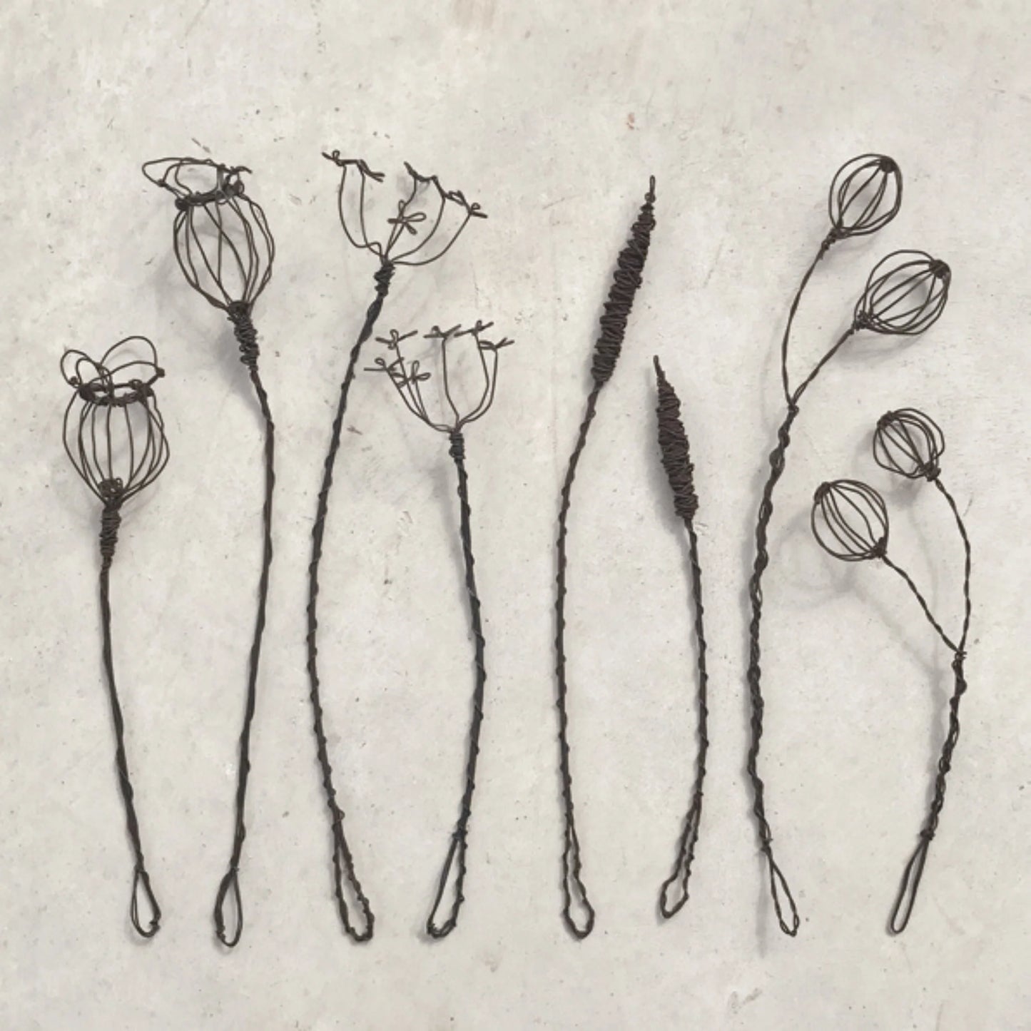 Wire Sprigs & Flowers (price is for 1 stem)